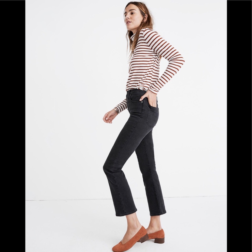 Madewell Cali Demi-Boot High Rise Jeans - Picture 3 of 10